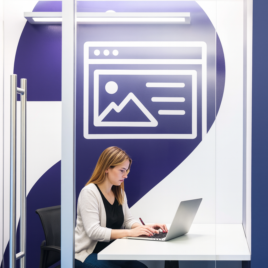 Landing page professionnelle Menezia